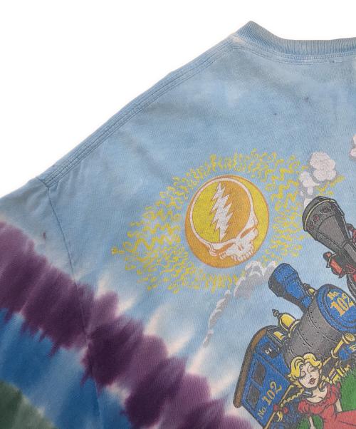 バンドTシャツ（バンドTシャツ）バンドTシャツ (バンドTシャツ) 10s GRATEFUL DEAD(グレイトフル・デッド) バンドTシャツ スカイブルー サイズ:XLの古着・服飾アイテム