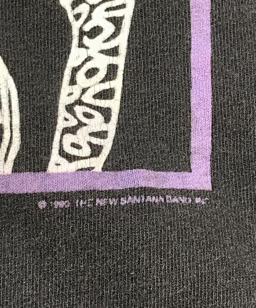 バンドTシャツ（バンドTシャツ）バンドTシャツ (バンドTシャツ) 90sCARLOS SANTANA(カルロス サンタナ)バンドTシャツ ブラック サイズ:XLの古着・服飾アイテム