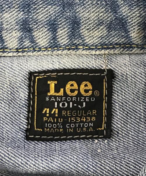 LEE（リー）LEE (リー) 101-J デニムジャケット インディゴ サイズ:REGULARの古着・服飾アイテム