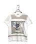 COMME des GARCONS SHIRT（コムデギャルソンシャツ）の古着「アートプリントTシャツ」｜ホワイト