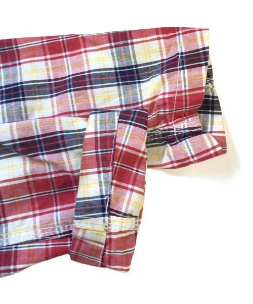 COMME des GARCONS HOMME（コムデギャルソン オム）COMME des GARCONS HOMME (コムデギャルソン オム) チェックテーラードジャケット レッド サイズ:Sの古着・服飾アイテム