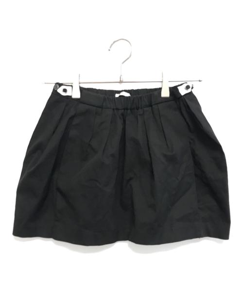 MIU MIU（ミュウミュウ）MIU MIU (ミュウミュウ) 00’s ミニスカート ブラック サイズ:36の古着・服飾アイテム