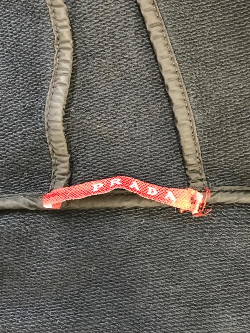 PRADA（プラダ）PRADA (プラダ) 00's ジップパーカー ネイビー サイズ:XXXLの古着・服飾アイテム