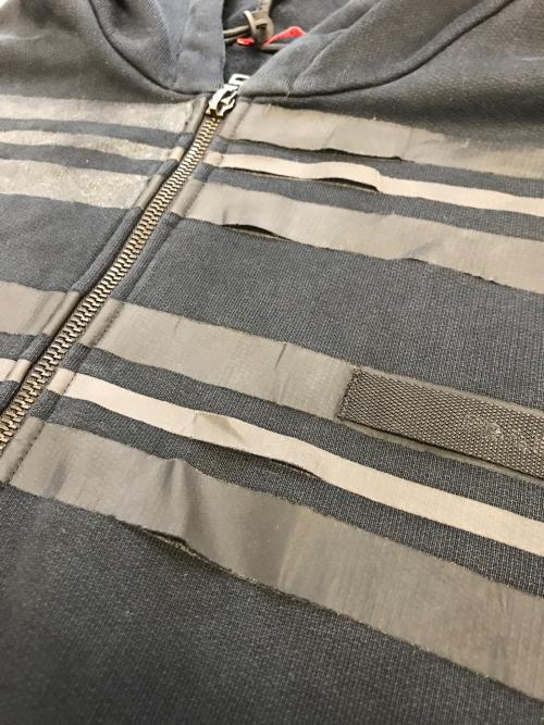 PRADA（プラダ）PRADA (プラダ) 00's ジップパーカー ネイビー サイズ:XXXLの古着・服飾アイテム