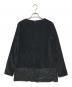 HELMUT LANG (ヘルムートラング) 90’s 切替ベロアカットソー ブラック サイズ:M：23000円