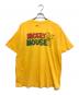 キャラクターTシャツ (キャラクターTシャツ) MICKEY UNLIMITED(ミッキーアンリミテッド)プリントTシャツ イエロー サイズ:表記なし：15000円