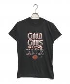 モーターサイクルTシャツモーターサイクルTシャツ）の古着「80s HARLEY-DAVIDSON(ハーレー・ダビットソン) モーターサイクルTシャツ」｜ブラック