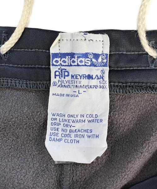 adidas（アディダス）adidas (アディダス) トラックパンツ ブルー サイズ:Ｌの古着・服飾アイテム