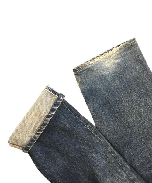 EVISU（エヴィス）EVISU (エヴィス) カモメペイントデニムパンツ インディゴ サイズ:31×35の古着・服飾アイテム