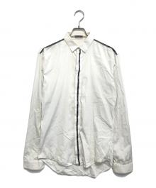 DIOR HOMME（ディオール オム）の古着「アトリエロゴラインシャツ」｜ホワイト