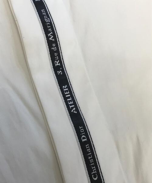 DIOR HOMME（ディオール オム）DIOR HOMME (ディオール オム) アトリエロゴラインシャツ ホワイト サイズ:37の古着・服飾アイテム