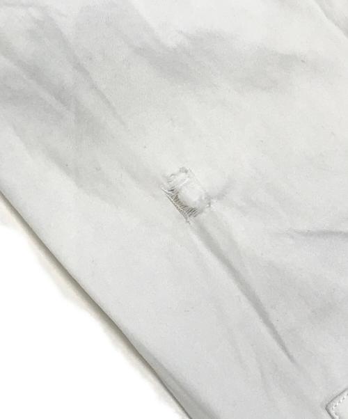 DIOR HOMME（ディオール オム）DIOR HOMME (ディオール オム) アトリエロゴラインシャツ ホワイト サイズ:37の古着・服飾アイテム