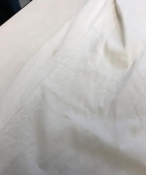 BURBERRY LONDON（バーバリーロンドン）BURBERRY LONDON (バーバリーロンドン) ネックトリム ノバチェック ロゴTシャツ ホワイト サイズ:Mの古着・服飾アイテム