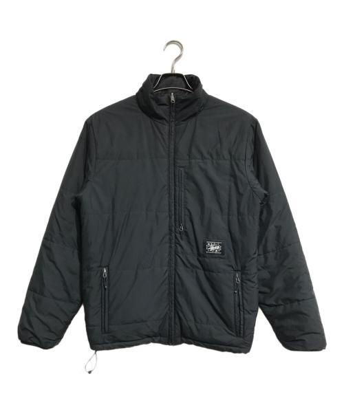 stussy（ステューシー）stussy (ステューシー) リバーシブル中綿ジャケット ブラック サイズ:Sの古着・服飾アイテム