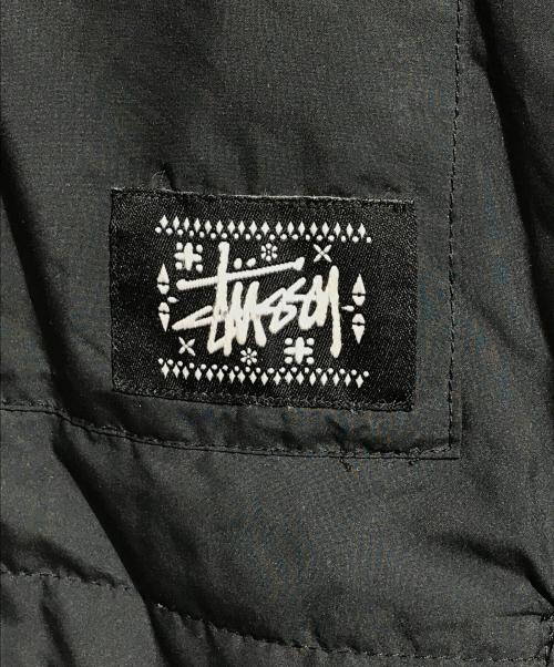 stussy（ステューシー）stussy (ステューシー) リバーシブル中綿ジャケット ブラック サイズ:Sの古着・服飾アイテム
