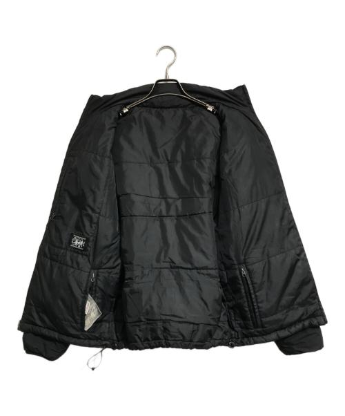 stussy（ステューシー）stussy (ステューシー) リバーシブル中綿ジャケット ブラック サイズ:Sの古着・服飾アイテム