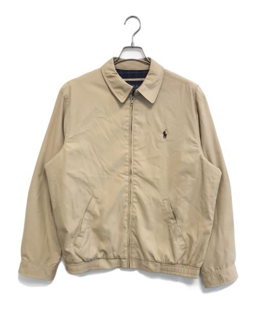 POLO RALPH LAUREN（ポロ・ラルフローレン）POLO RALPH LAUREN (ポロ・ラルフローレン) スイングトップ ベージュ サイズ:Mの古着・服飾アイテム