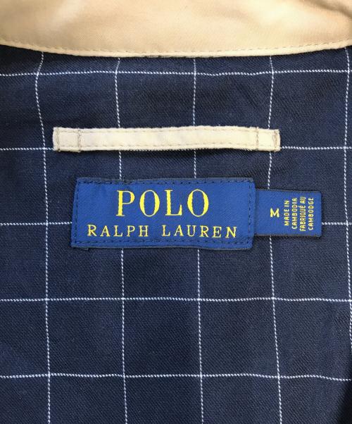 POLO RALPH LAUREN（ポロ・ラルフローレン）POLO RALPH LAUREN (ポロ・ラルフローレン) スイングトップ ベージュ サイズ:Mの古着・服飾アイテム