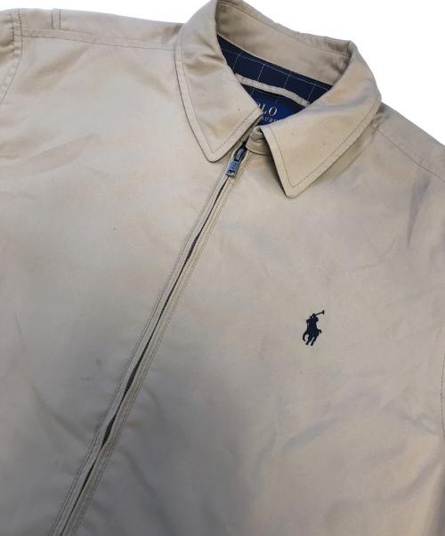 POLO RALPH LAUREN（ポロ・ラルフローレン）POLO RALPH LAUREN (ポロ・ラルフローレン) スイングトップ ベージュ サイズ:Mの古着・服飾アイテム