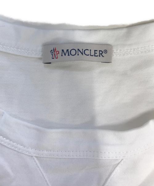 MONCLER（モンクレール）MONCLER (モンクレール) MAGLIA T-SHIRT ホワイト サイズ:Sの古着・服飾アイテム