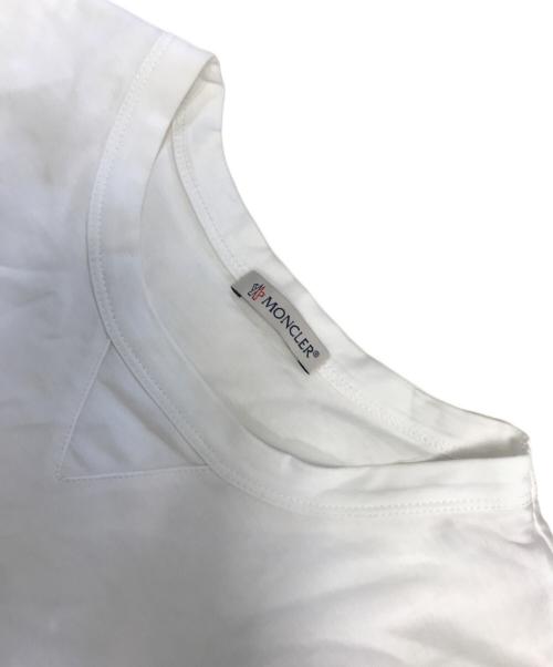MONCLER（モンクレール）MONCLER (モンクレール) MAGLIA T-SHIRT ホワイト サイズ:Sの古着・服飾アイテム