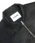 中古・古着 JIL SANDER (ジルサンダー) Nylon Zip Through Overshirt ブラック サイズ:46：70000円