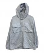 adidasアディダス）の古着「BRITCORE PARKA」｜スカイブルー