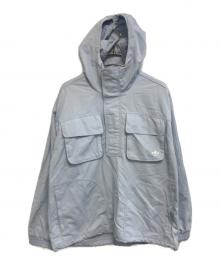 adidas（アディダス）の古着「BRITCORE PARKA」｜スカイブルー