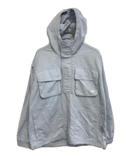 adidas（アディダス）adidas (アディダス) BRITCORE PARKA スカイブルー サイズ:Ⅿの古着・服飾アイテム
