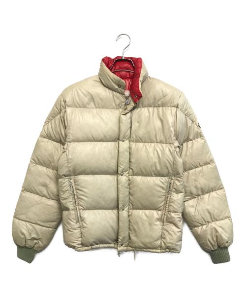 MONCLER（モンクレール）MONCLER (モンクレール) ダウンジャケット ベージュ サイズ:SSの古着・服飾アイテム