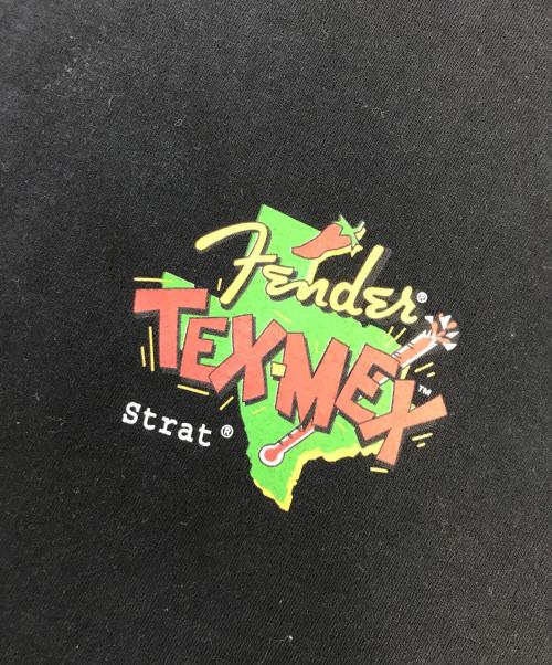 FENDER（フェンダー）FENDER (フェンダー) プリントTシャツ ブラック サイズ:Ⅼの古着・服飾アイテム