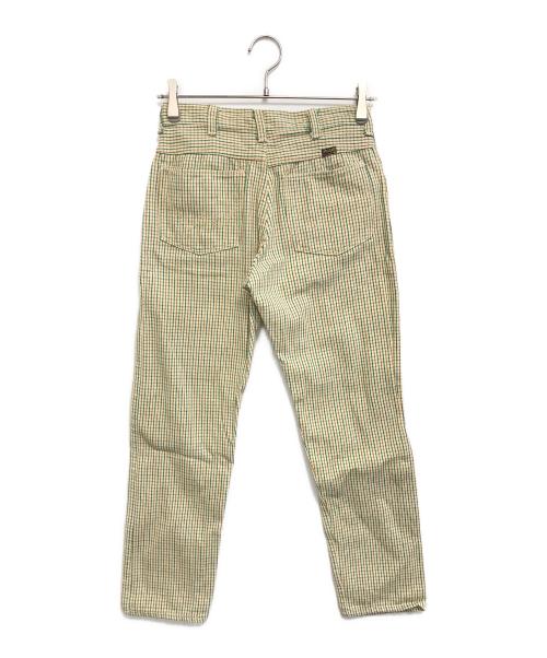Wrangler（ラングラー）Wrangler (ラングラー) チェックパンツ グリーン×ブラウン サイズ:30×29の古着・服飾アイテム