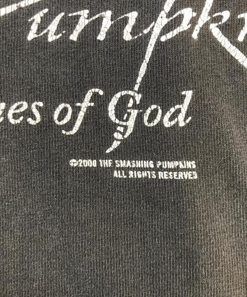 バンドTシャツ（バンドTシャツ）バンドTシャツ (バンドTシャツ) 00s SMASHING PUMPKINS(スマッシング・パンプキンズ) バンドTシャツ ブラック サイズ:不明の古着・服飾アイテム