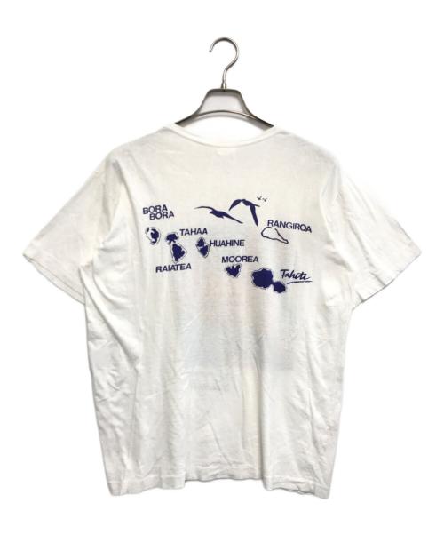 VINTAGE（ヴィンテージ）VINTAGE (ヴィンテージ) アートTシャツ ホワイト サイズ:44の古着・服飾アイテム