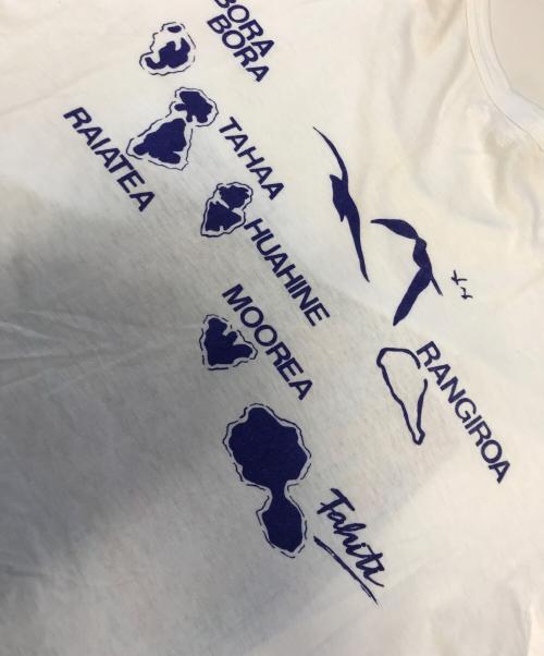 VINTAGE（ヴィンテージ）VINTAGE (ヴィンテージ) アートTシャツ ホワイト サイズ:44の古着・服飾アイテム