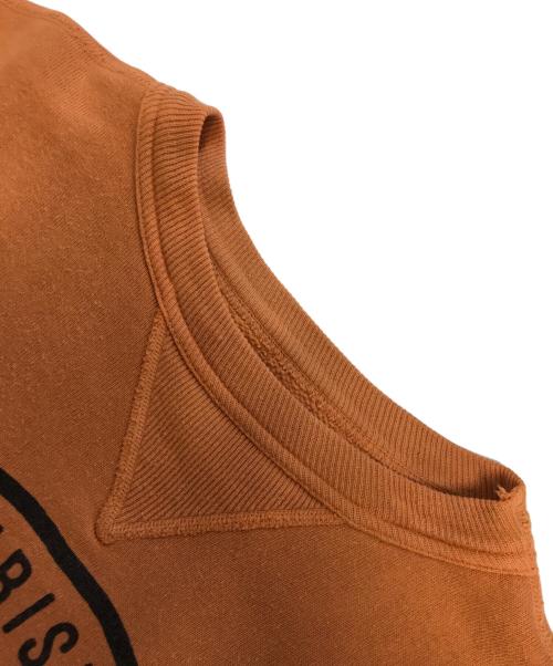 HUMAN MADE（ヒューマンメイド）HUMAN MADE (ヒューマンメイド) Futuristic Teenagers Crew Sweat オレンジ サイズ:Ｍの古着・服飾アイテム