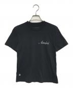 AMIRIアミリ）の古着「script logo t shirt」｜ブラック
