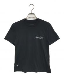 AMIRI（アミリ）の古着「script logo t shirt」｜ブラック