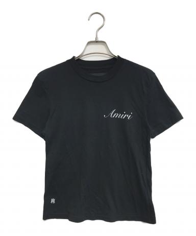 中古・古着通販】AMIRI (アミリ) script logo t shirt ブラック サイズ