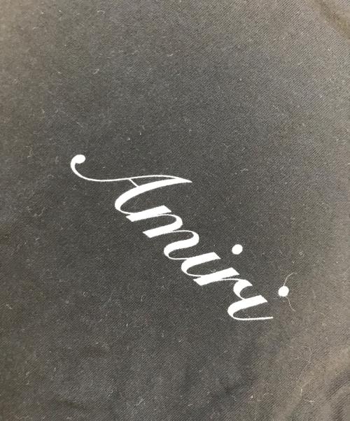 AMIRI（アミリ）AMIRI (アミリ) script logo t shirt ブラック サイズ:XSの古着・服飾アイテム