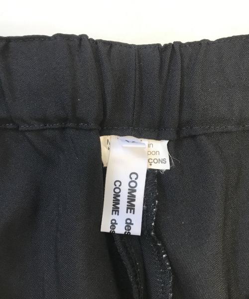 COMME des GARCONS COMME des GARCONS（コムデギャルソン コムデギャルソン）COMME des GARCONS COMME des GARCONS (コムデギャルソン コムデギャルソン) Wool Easy Pants ブラック サイズ:Mの古着・服飾アイテム