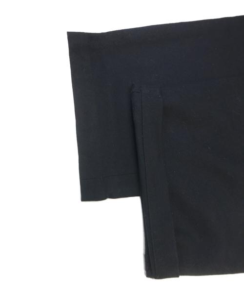 COMME des GARCONS COMME des GARCONS（コムデギャルソン コムデギャルソン）COMME des GARCONS COMME des GARCONS (コムデギャルソン コムデギャルソン) ウールギャバワイドパンツ ブラック サイズ:Mの古着・服飾アイテム