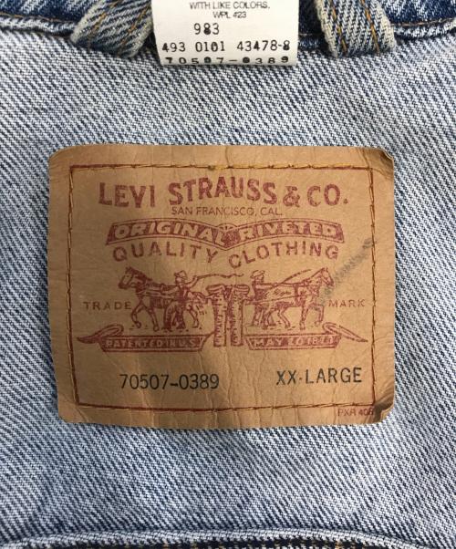 LEVI'S（リーバイス）LEVI'S (リーバイス) デニムジャケット インディゴ サイズ:XX-LARGEの古着・服飾アイテム
