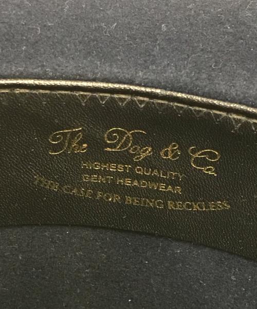 THE H.W.DOG&CO.（エイチダブリュードッグアンドコー）THE H.W.DOG&CO. (エイチダブリュードッグアンドコー) ハット ネイビー サイズ:40の古着・服飾アイテム