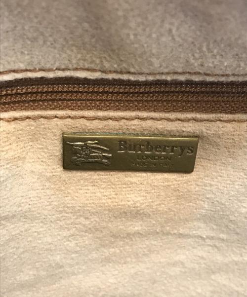 Burberry's（バーバリーズ）Burberry's (バーバリー) ミニボストンバッグ ベージュ サイズ:表記なしの古着・服飾アイテム