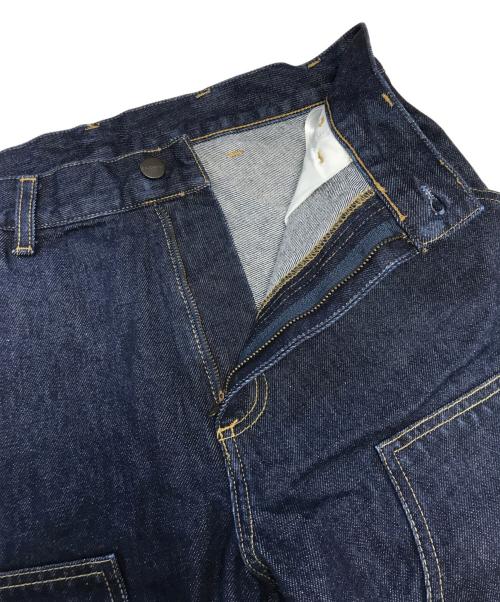 Carhartt WIP（カーハート ワーク イン プログレス）Carhartt WIP (カーハート ワーク イン プログレス) ダブルニーデニムパンツ インディゴ サイズ:28×32の古着・服飾アイテム