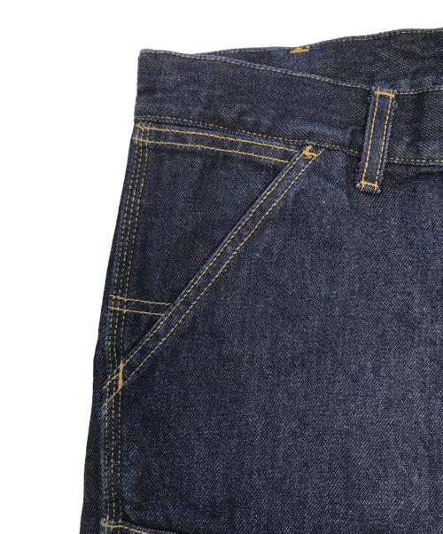 Carhartt WIP（カーハート ワーク イン プログレス）Carhartt WIP (カーハート ワーク イン プログレス) ダブルニーデニムパンツ インディゴ サイズ:28×32の古着・服飾アイテム