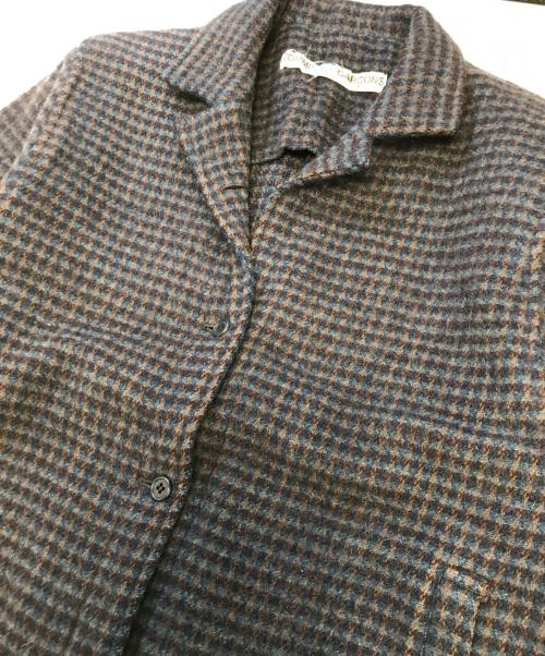 COMME des GARCONS（コムデギャルソン）COMME des GARCONS (コムデギャルソン) チェックジャケット ネイビー サイズ:記載なしの古着・服飾アイテム