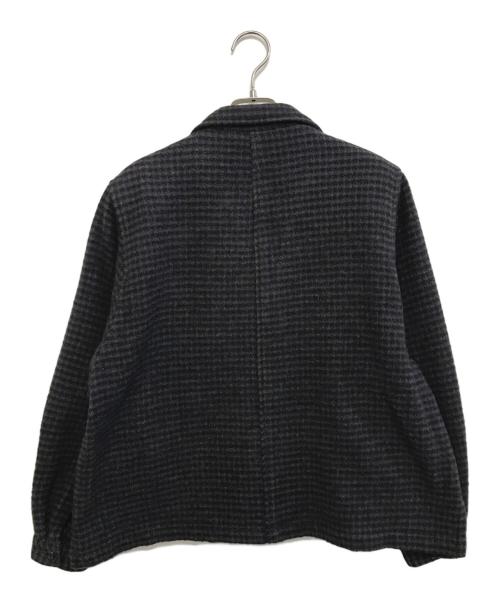 COMME des GARCONS（コムデギャルソン）COMME des GARCONS (コムデギャルソン) チェックジャケット ネイビー サイズ:記載なしの古着・服飾アイテム