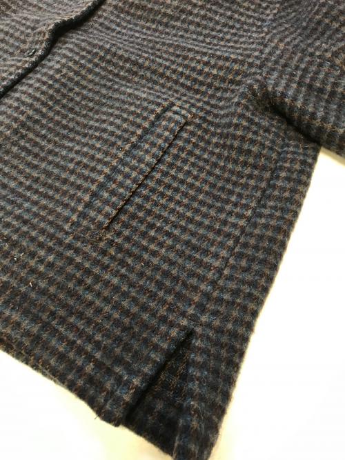 COMME des GARCONS（コムデギャルソン）COMME des GARCONS (コムデギャルソン) チェックジャケット ネイビー サイズ:記載なしの古着・服飾アイテム